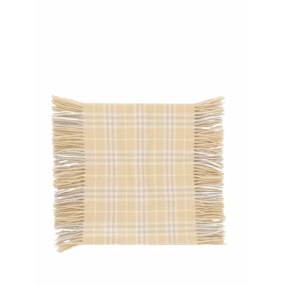 BURBERRY Check Cashmere Happy Scarf Scarf