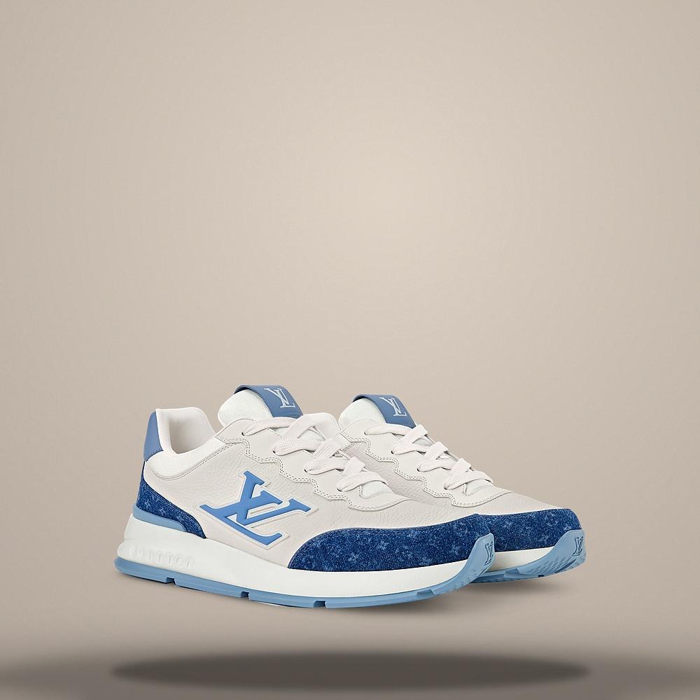 Louis Vuitton LV Classic Blue Low-Top Sneakers 1AKQBY