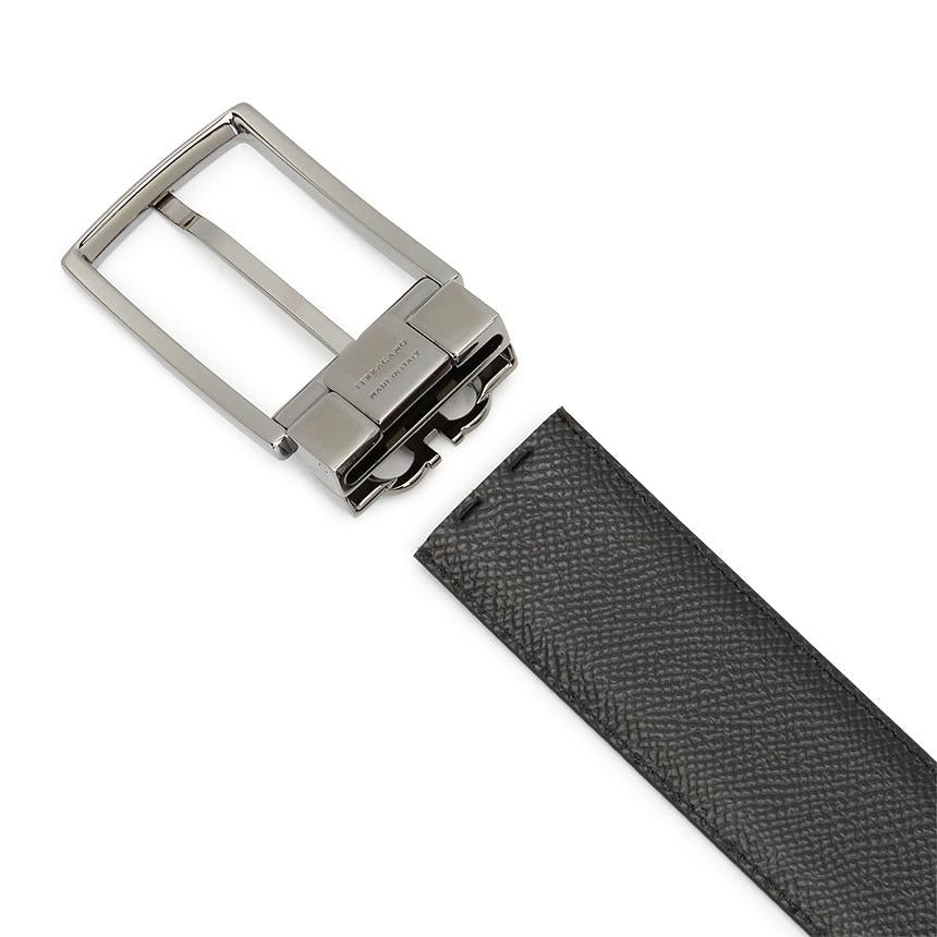 Ferragamo Gancini Reversible Men's Belt Pre-Cut Leather 67A037 0779991
