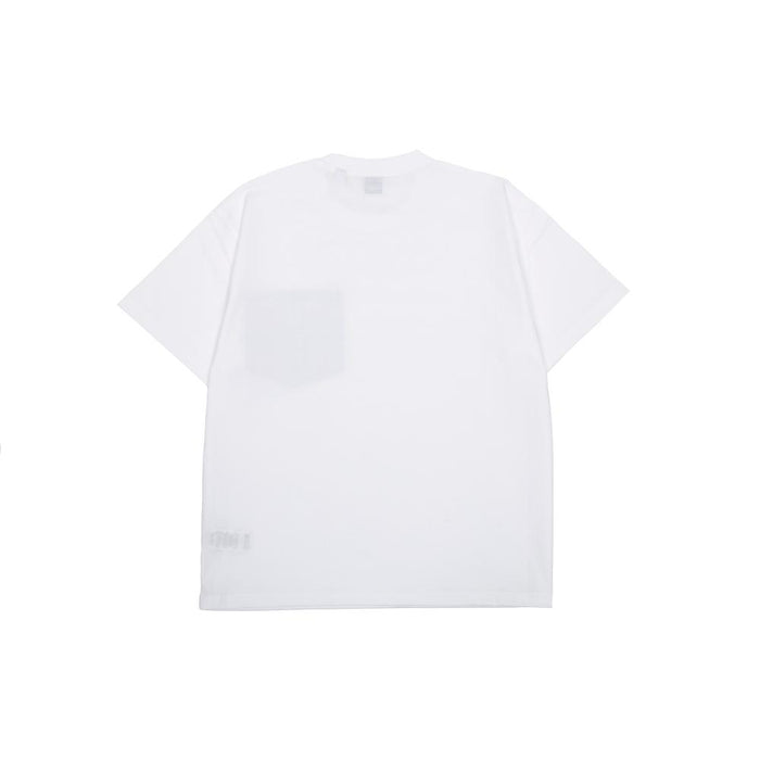 BURBERRY Check Pocket Oversized Short Sleeve T-Shirt