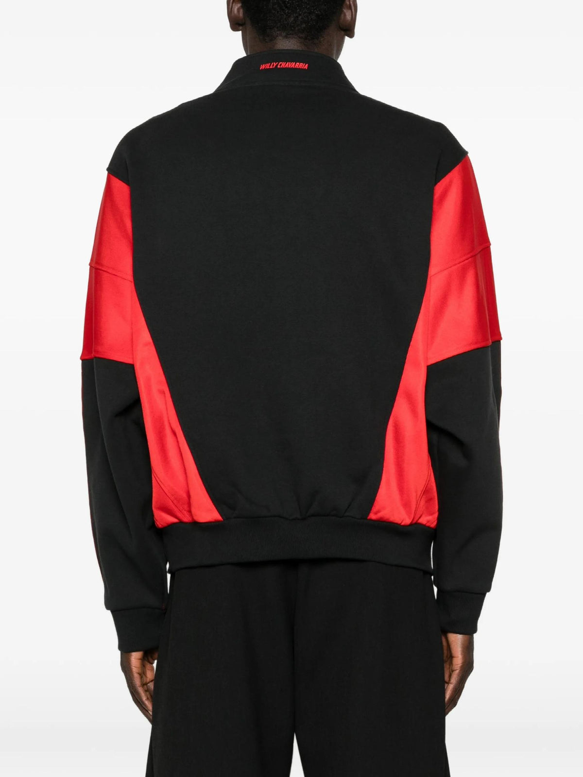 WILLY CHAVARRIA Black Red Adidas Collaboration Watsonville Sweatshirt