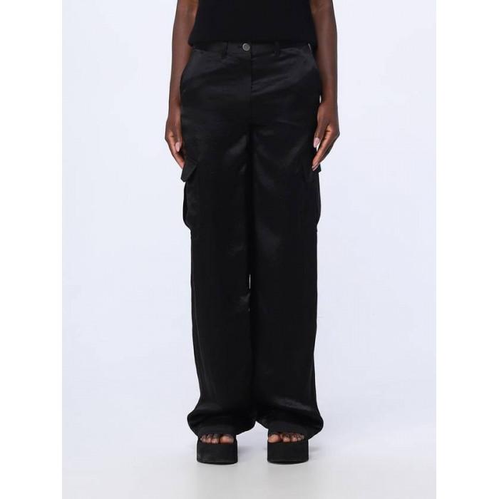 Theory Crushed Acetate Cargo Pants N0509214 001