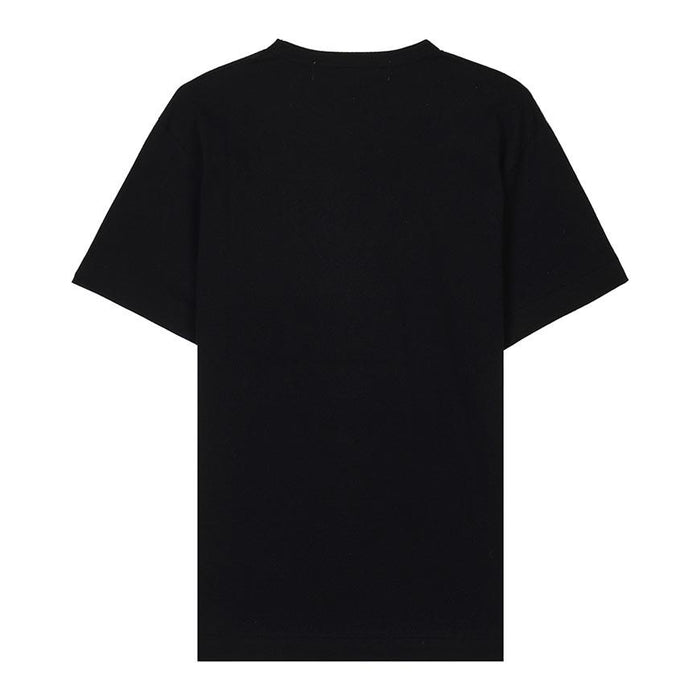 Comme des Garcons Unisex Multiple Heart Graphic T-Shirt Black