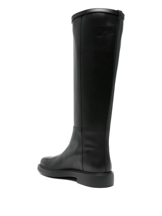 Tods Black Leather Chelsea Boots