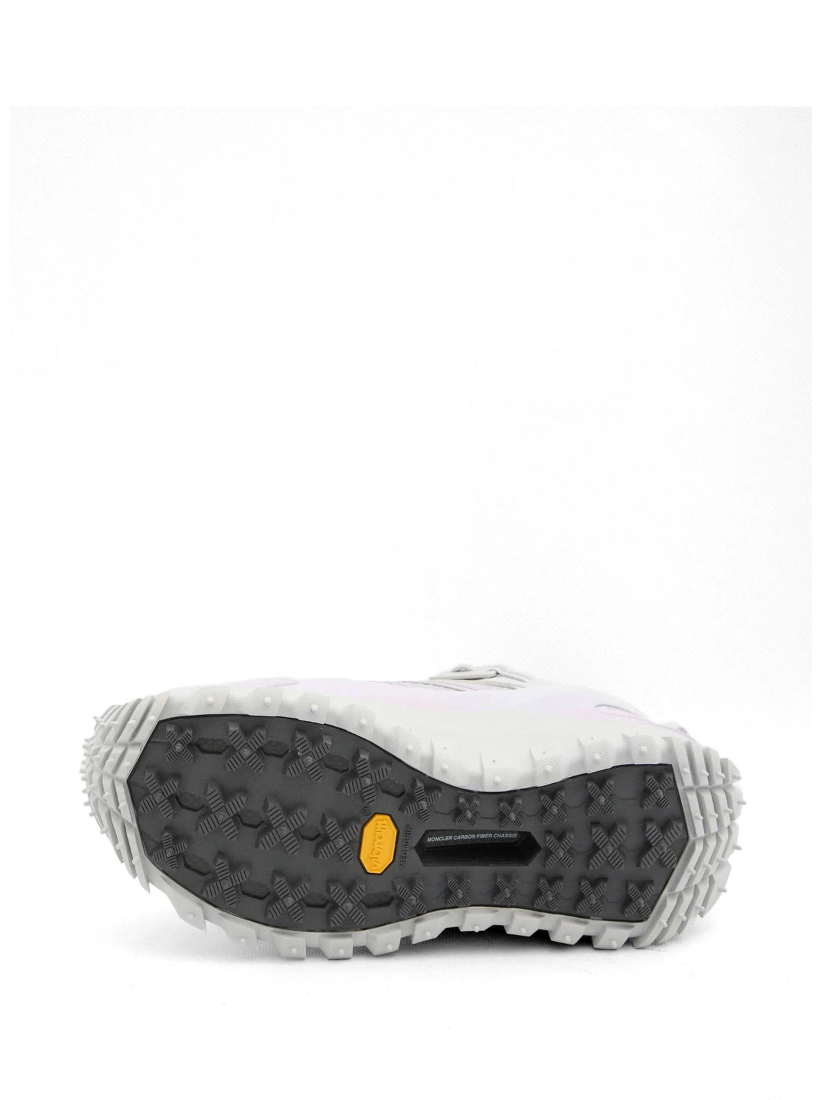Moncler White Leather Low-Top Sneakers