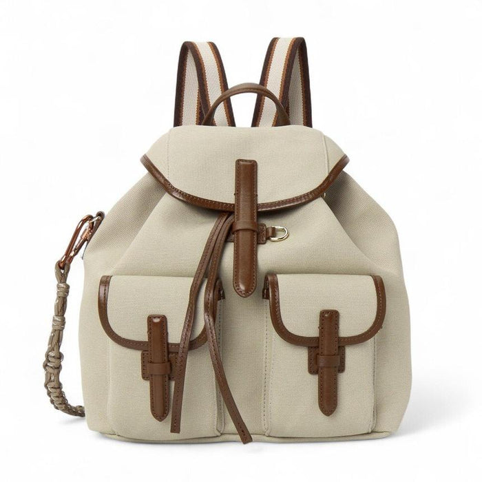 Max Mara Weekend Popoli Leather Backpack Black