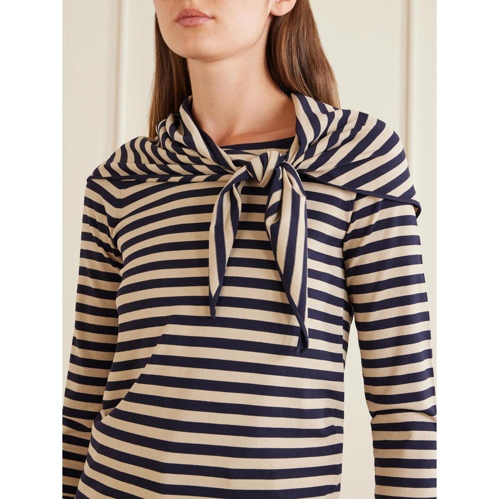 Max Mara Viscose Round Neck Knit Sweater for Women
