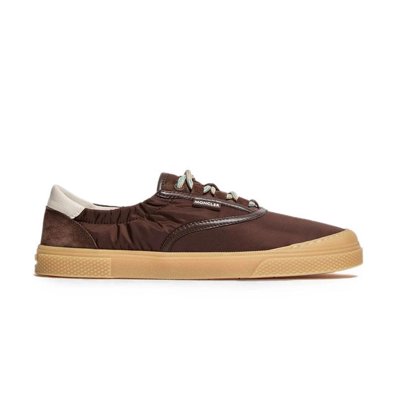Moncler Brown VERA Low-Top Sneakers for Men 4M00110 M9244 243