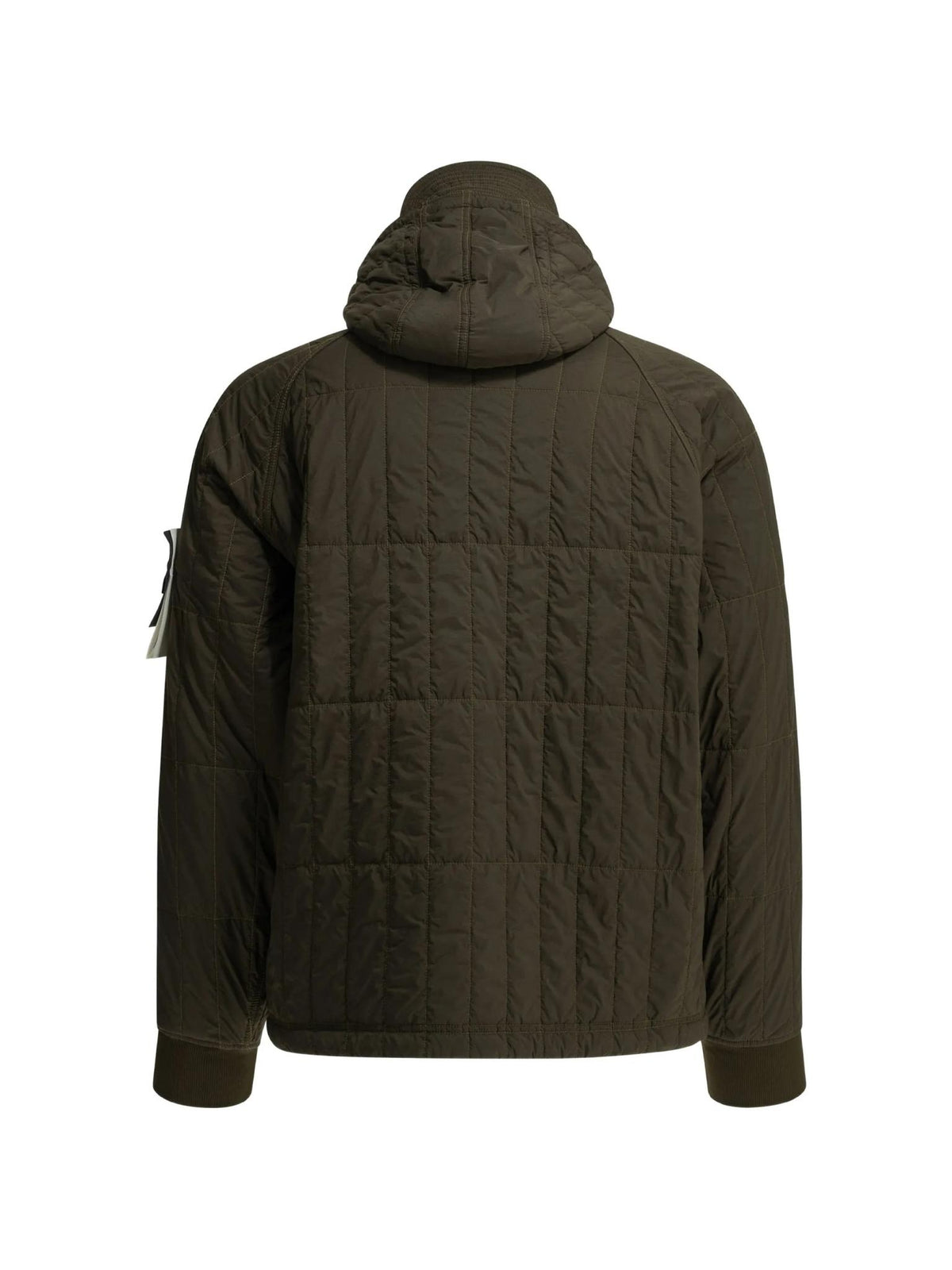 STONE ISLAND Black Down Puffer Jacket for Men
