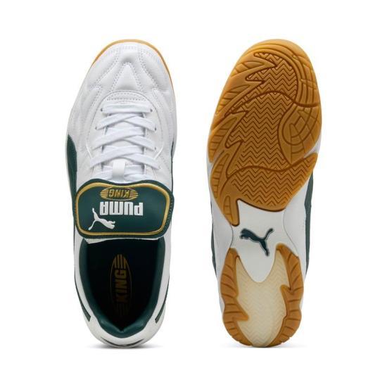 PUMA King Indoor Leather Sneakers for Men 401683 08 DOM