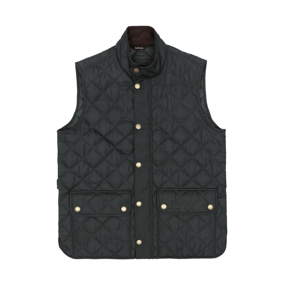 Barbour New Lowerdale Diamond Quilted Gilet Vest MGI0245 GN71 Green