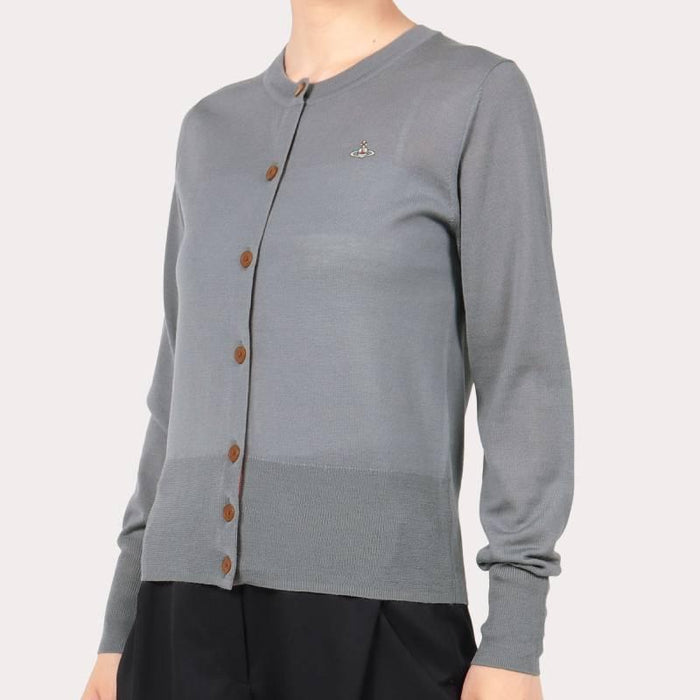 Vivienne Westwood Women's Red Label Fine Wool Basic Crew Neck Cardigan 132009