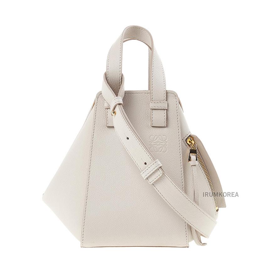 LOEWE Compact Hammock Tote Bag Women’s Leather Gray