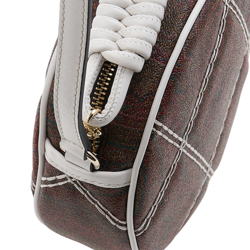 Etro Paisley Quilted Round Shoulder Bag 1N812 7656 600 2