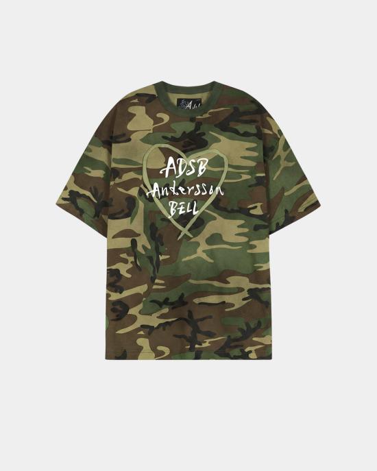 Andersson Bell Short Sleeve T-Shirt for Men atb1683u CAMOUFLAGE DOM