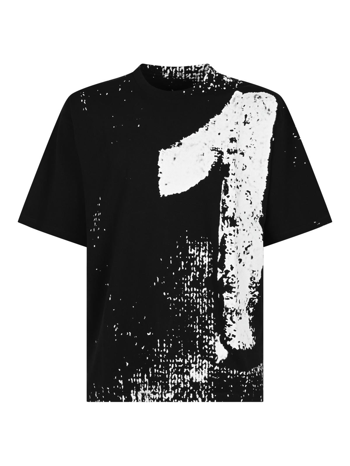 Maison Margiela Short Sleeve T-Shirt Black Cotton Men’s