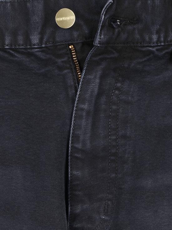 CARHARTT WIP Black Destroy Wash Denim Jeans