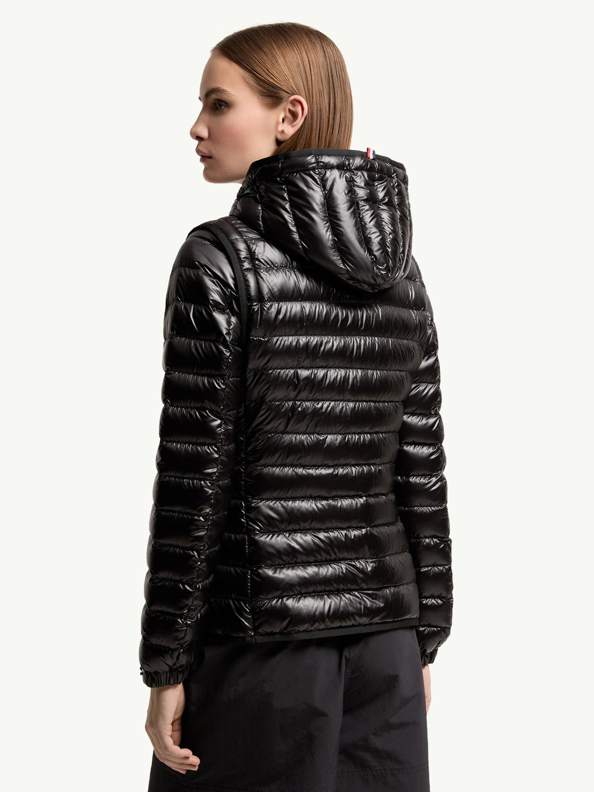 Moncler Black Down Puffer Jacket for Women