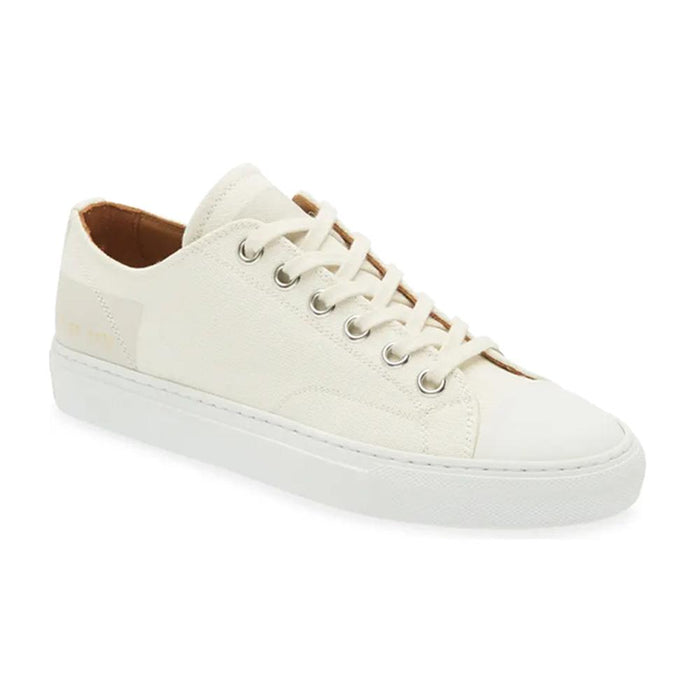 Common Projects Off-White Leather Tournament Low-Top Sneakers Women’s