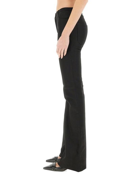 courreges Straight Classic Pants VESDPA221DE0020 9999 BLACK DOM