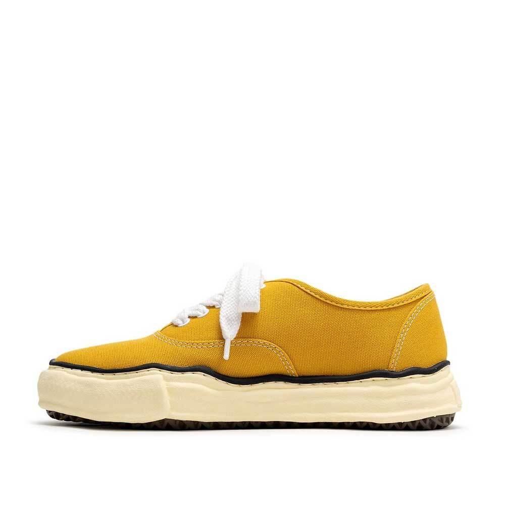 Maison Mihara Yasuhiro Yellow Canvas Vintage OG Sole Low-Top Sneakers