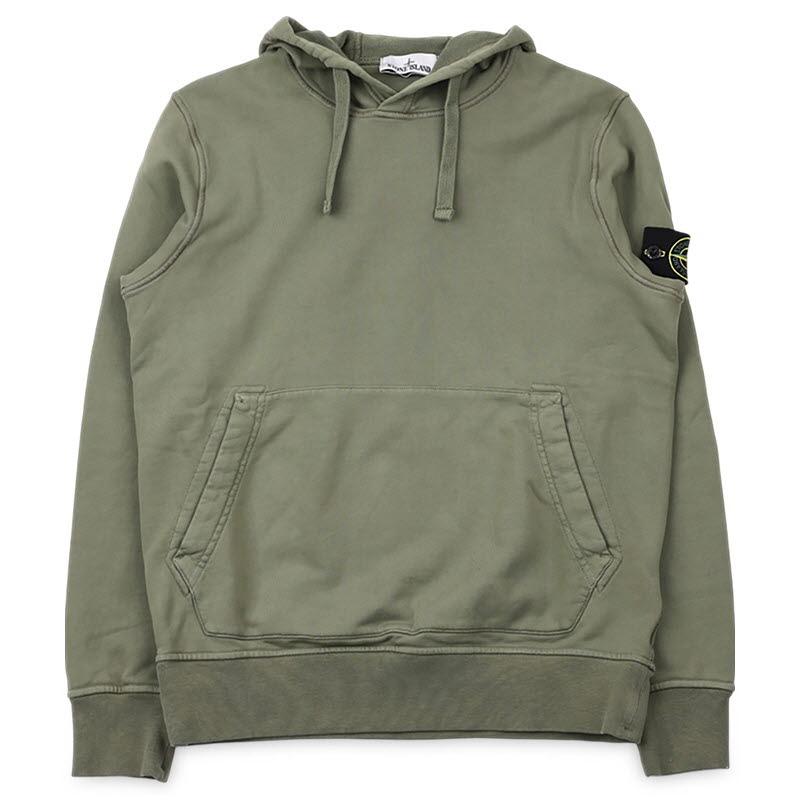 STONE ISLAND Men’s Cotton Hoodie Sweatshirt with Logo P L1S156100062 S0051 V005G