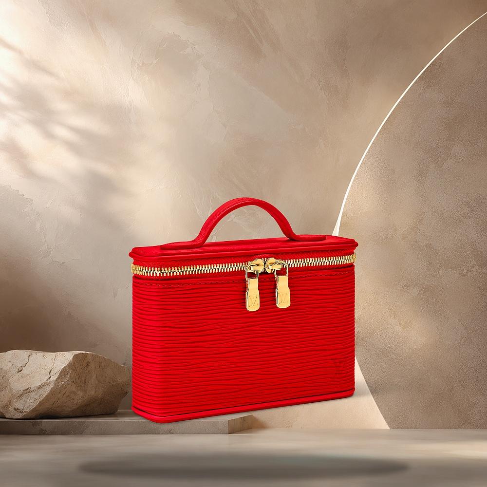 Louis Vuitton Nice Beauty Rouge Tote Bag