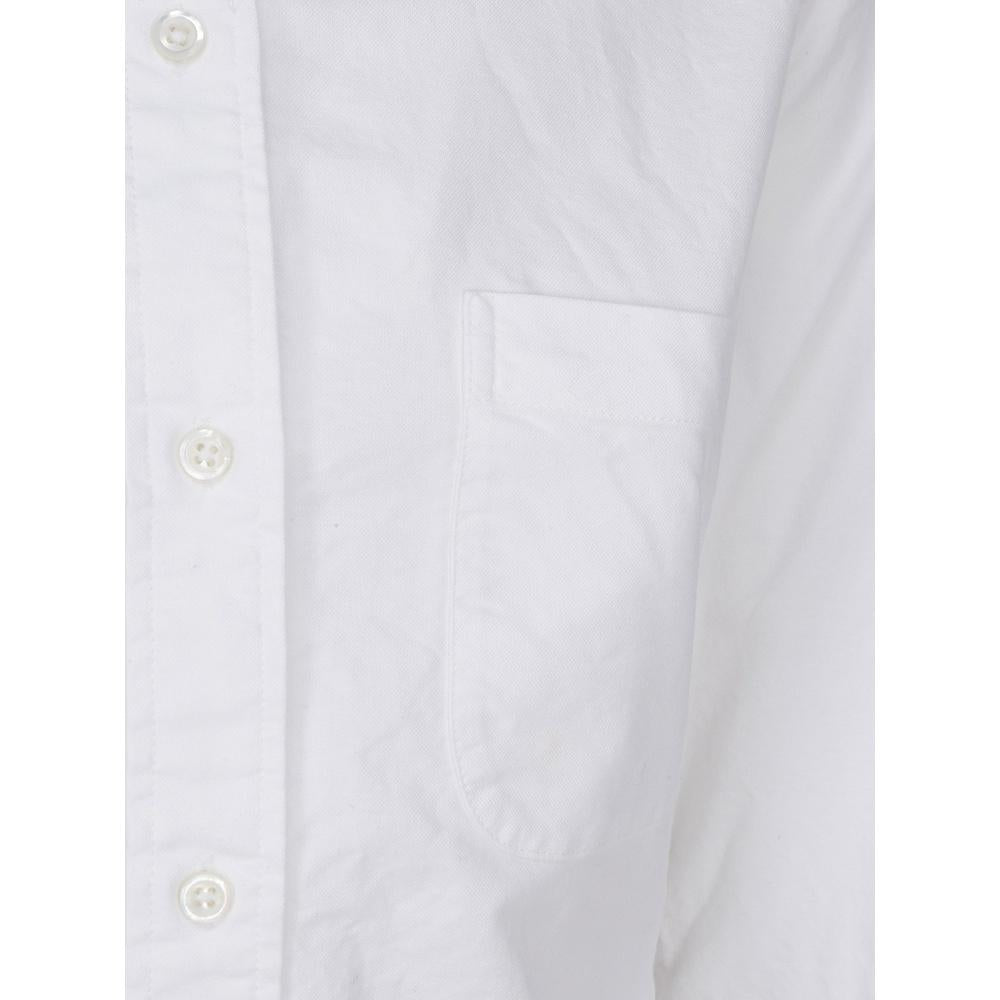 THOM BROWNE Women’s Oxford Cotton Shirt White