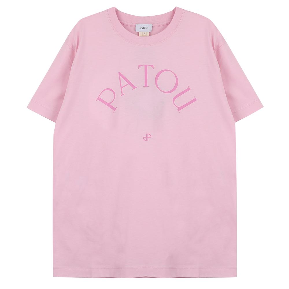 PATOU Logo Print Organic Cotton T-Shirt JE1369999 457P
