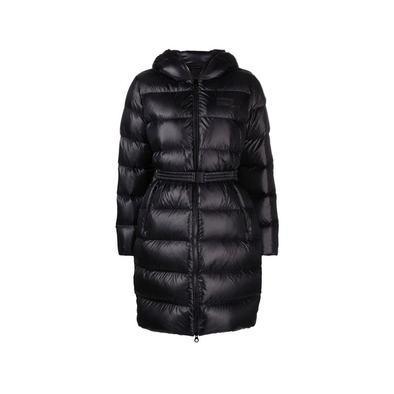 Duvetica CHOO Logo Puffer Jacket Black