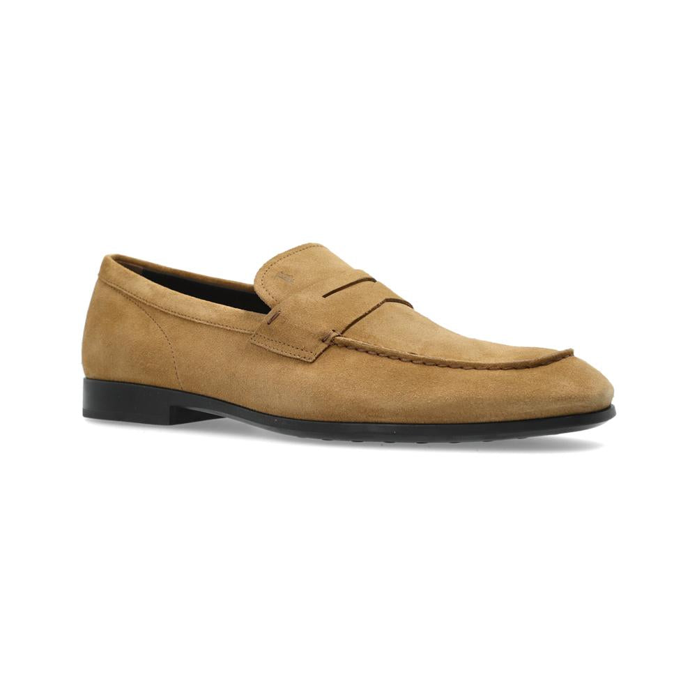 Tods Suede Loafers Khaki Brown Men’s XXM51B00010 RE0 S415
