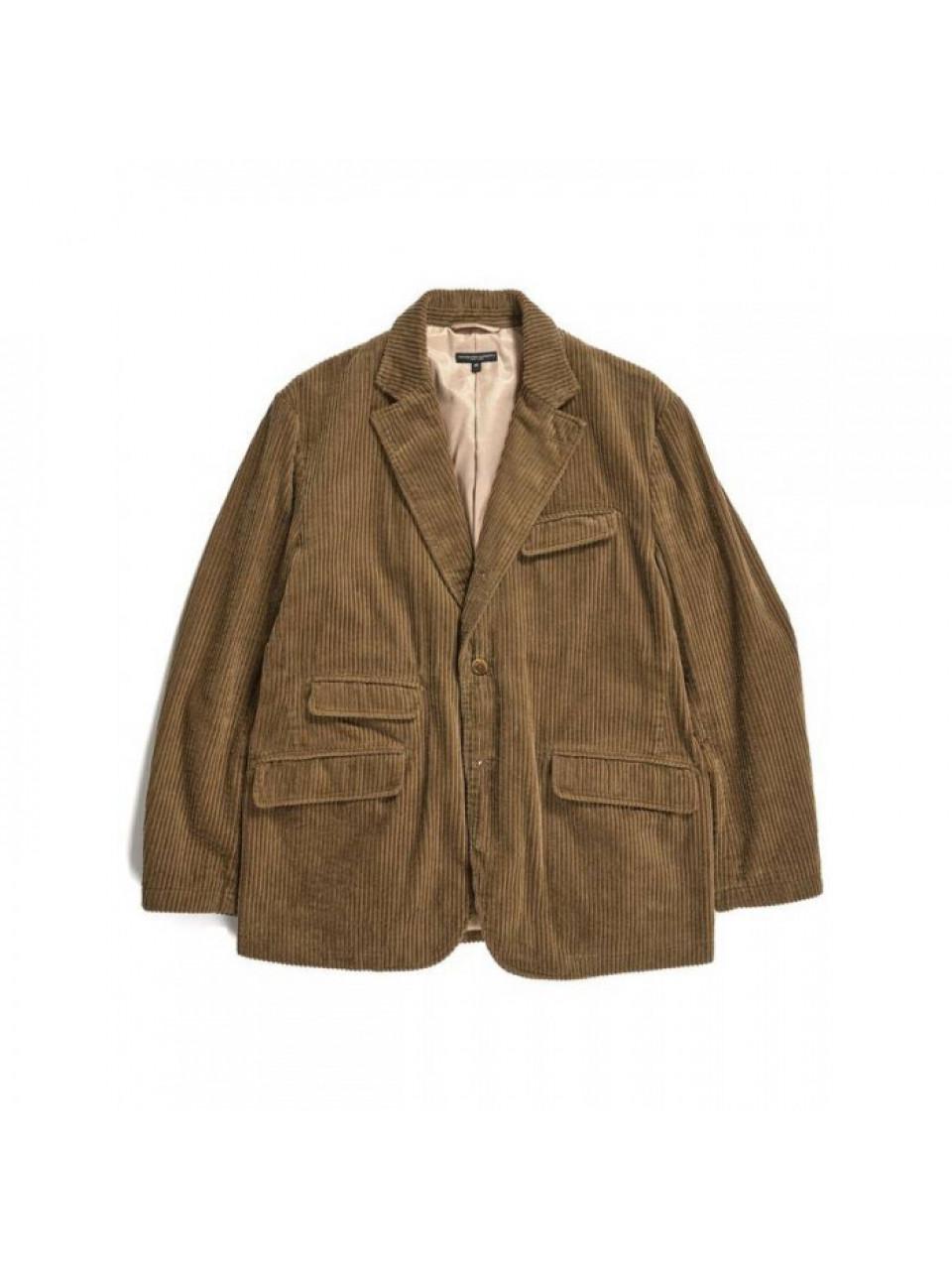 Engineered Garments Khaki Cotton Corduroy Andover Jacket B 23F1D006 NQ178 SD016