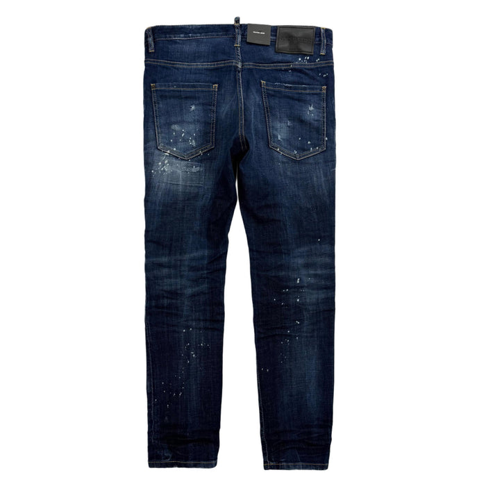 Dsquared2 Skater Jeans Blue Denim Pants for Men S74LB1556