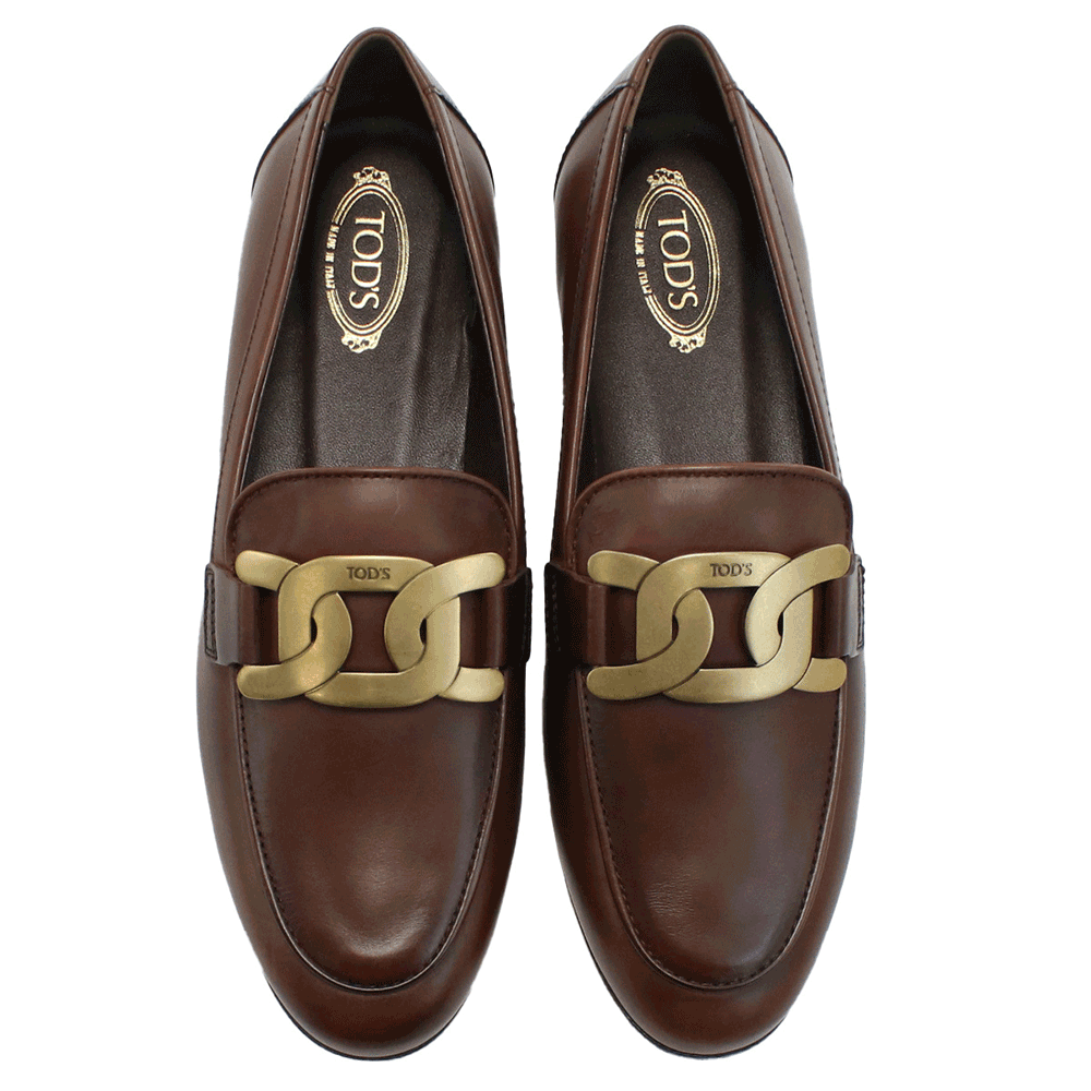 Tods Kate Chain Women’s Leather Loafers XXW79A0DD00NF5 S607