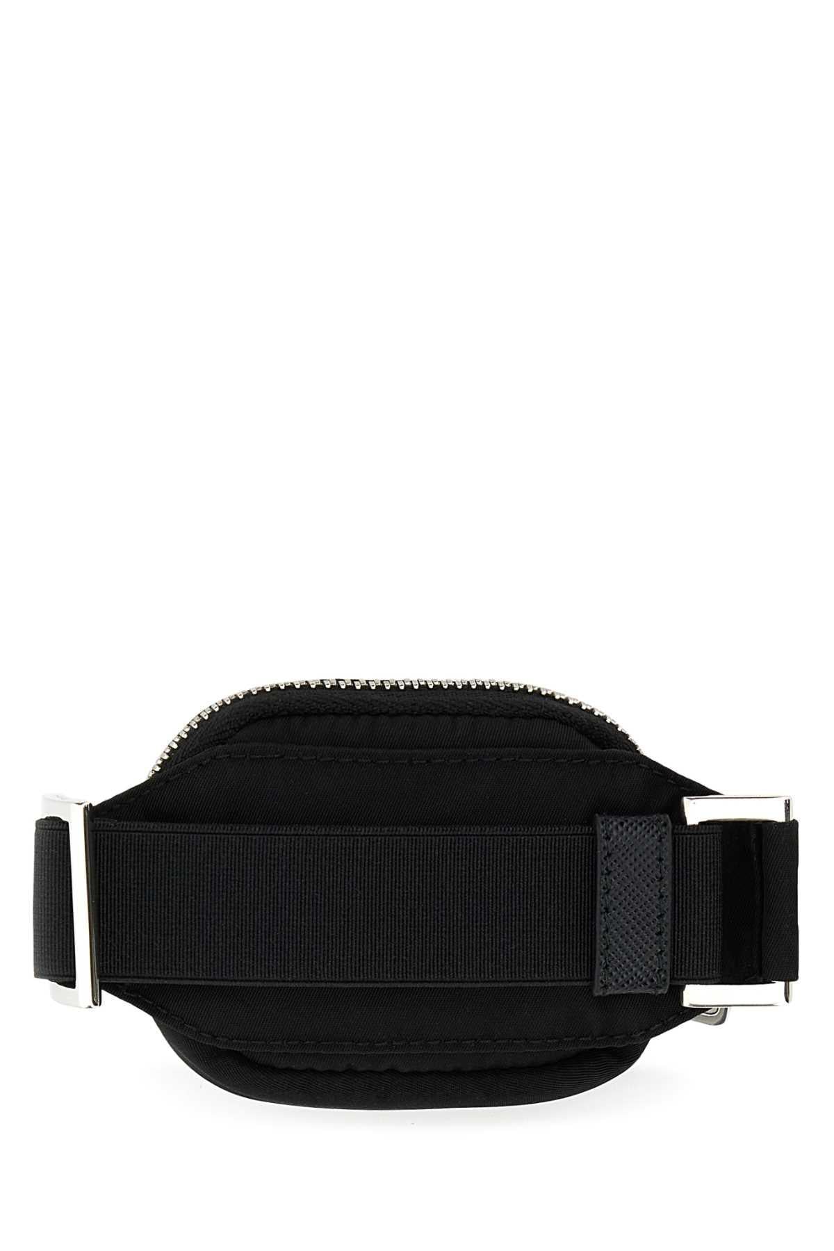PRADA Black Nylon Belt Bag Hip Pack