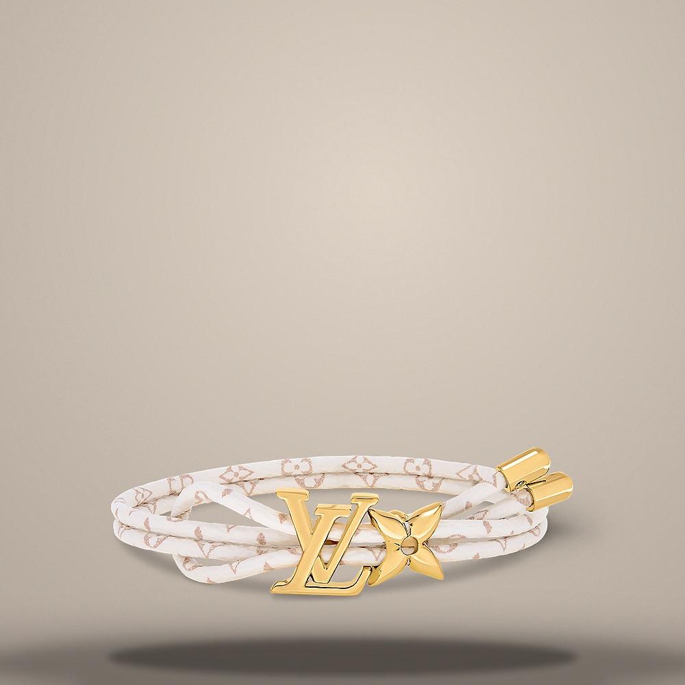 Louis Vuitton Monogram Dune Coated Canvas LV Bloom Bracelet
