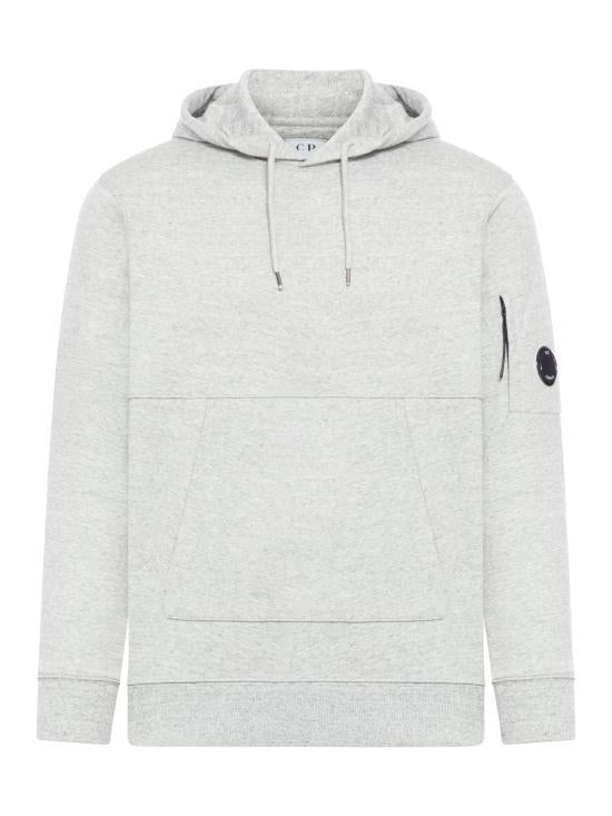 CP Company Diagonal Raised Fleece Lens Hoodie Women’s Gray
