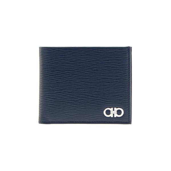 Ferragamo Black Leather Bifold Wallet for Men A063 0744850