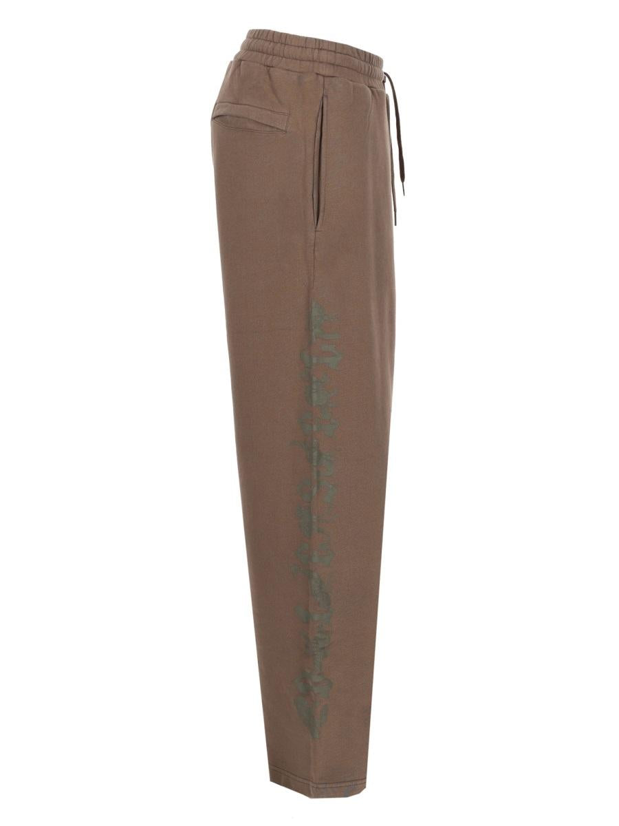 DIESEL Black Cropped Trousers for Men