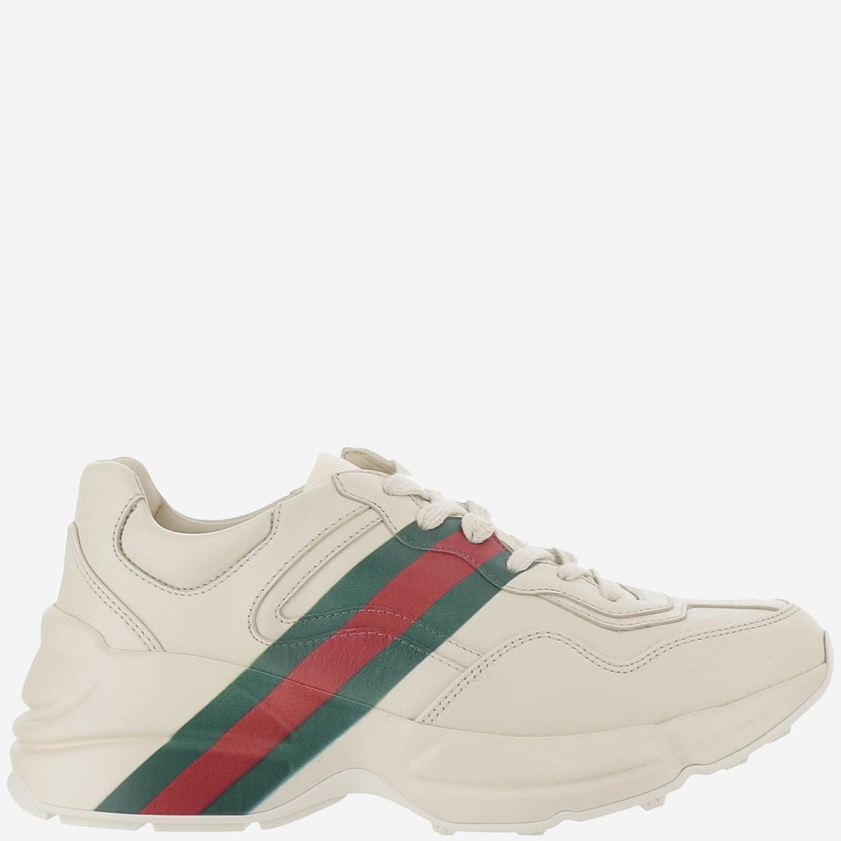 GUCCI Low-Top Sneakers Women’s Leather Casual Shoes