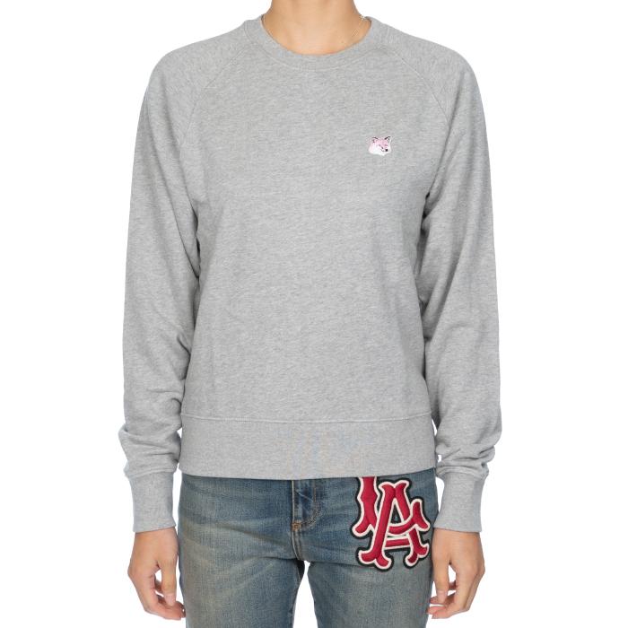 Maison Kitsune Women Monochrome Fox Head Sweatshirt