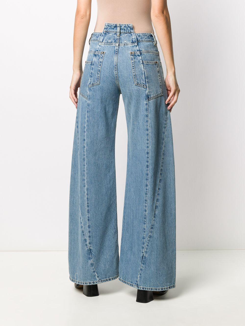 Maison Margiela Blue Denim Jeans for Women