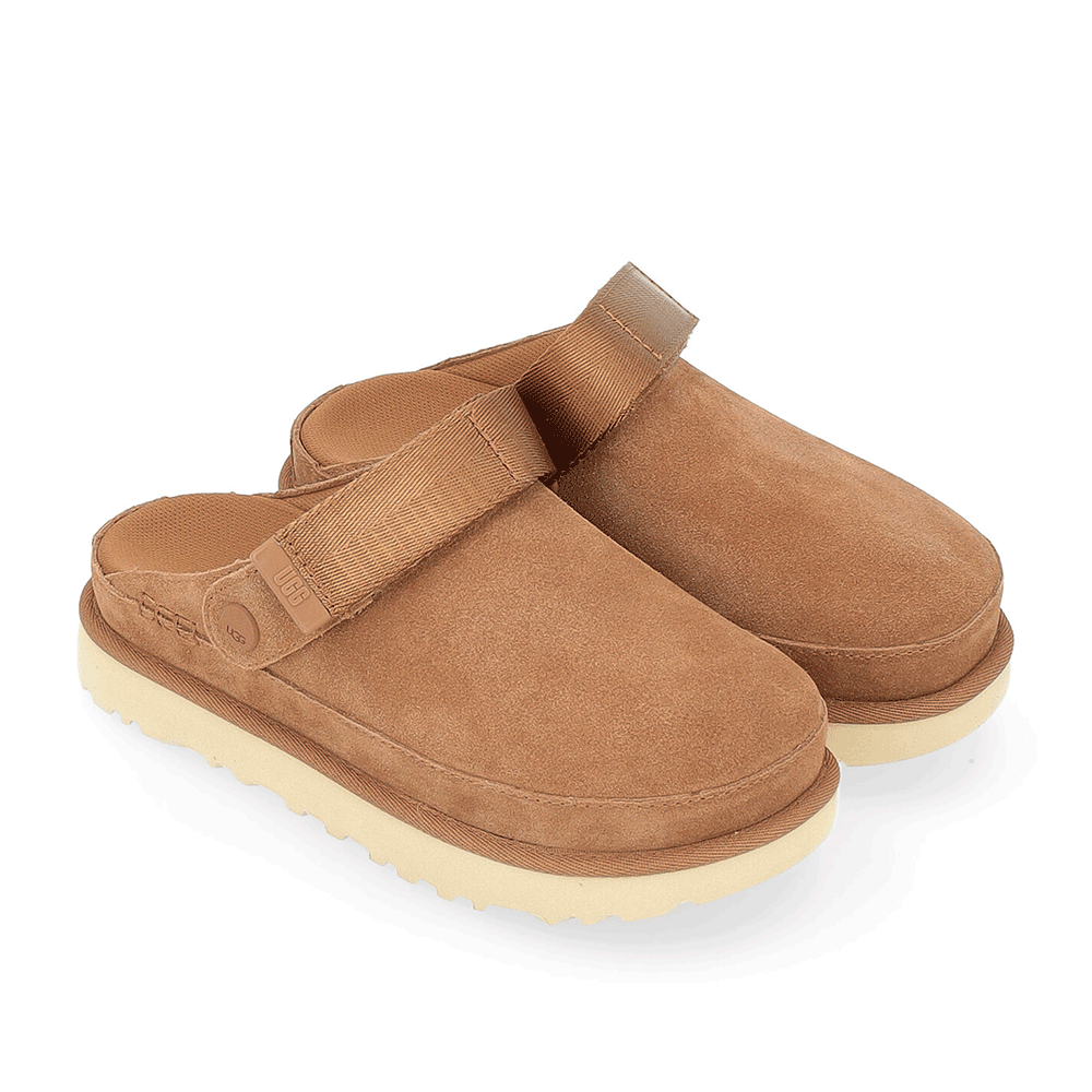 Ugg Goldenstar Clog Mule Slippers Women Chestnut 1138252