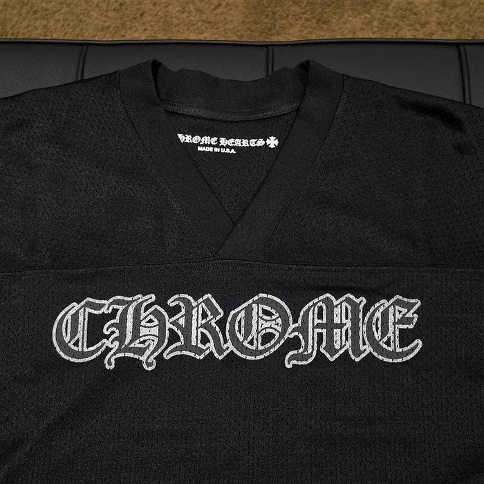 Chrome Hearts Stadium Jersey Short Sleeve T-Shirt Black