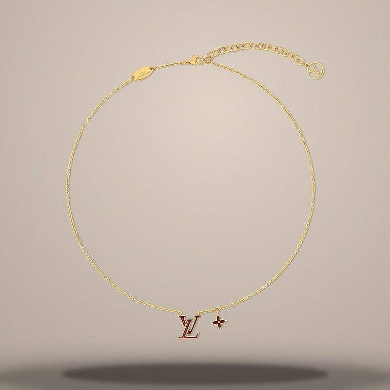 Louis Vuitton LV Iconic Enamel Necklace 47cm