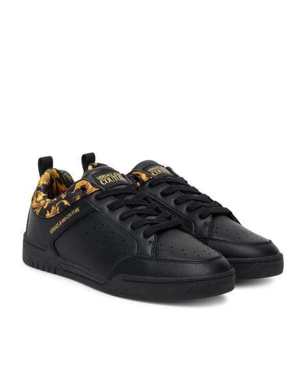 Versace Porcelain Barocco Brooklyn Low-Top Sneakers 79YA3SD6 ZPB38 G89