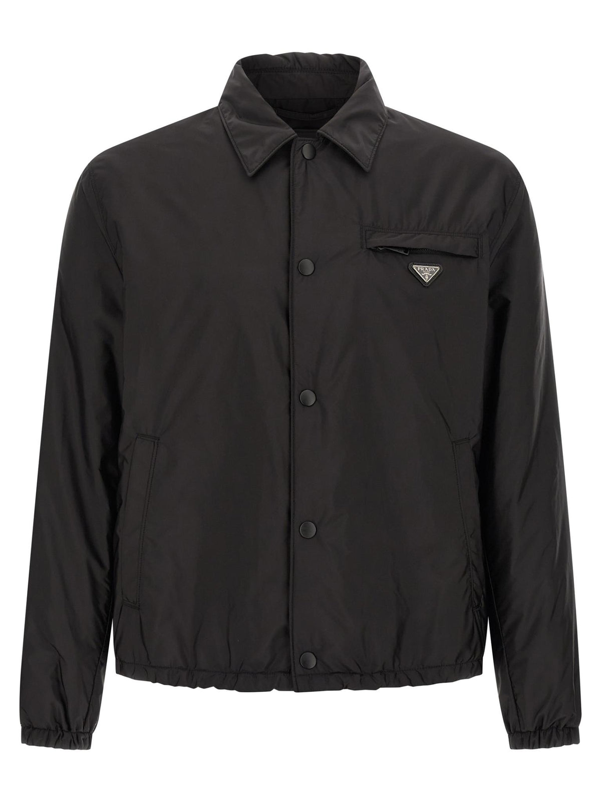 PRADA Black Nylon Casual Jacket for Men