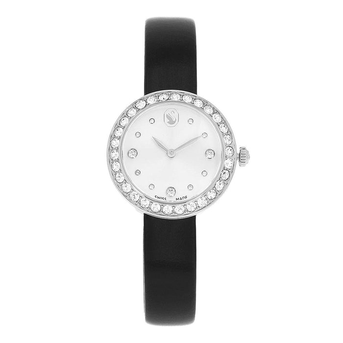 Swarovski Crystal Women’s Leather Watch