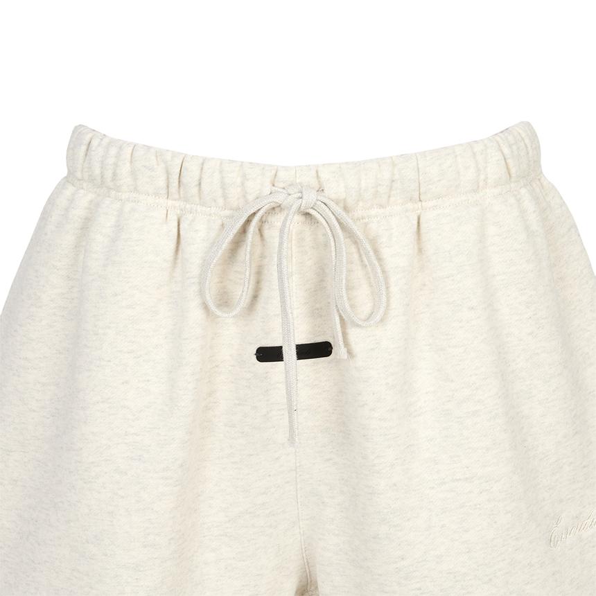 Fear of God Essentials Men’s Fleece Shorts Oatmeal Heather