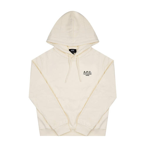 A.P.C. Ecru Khaki Unisex Hooded Sweatshirt M27914 ALJ ECRU KAKI